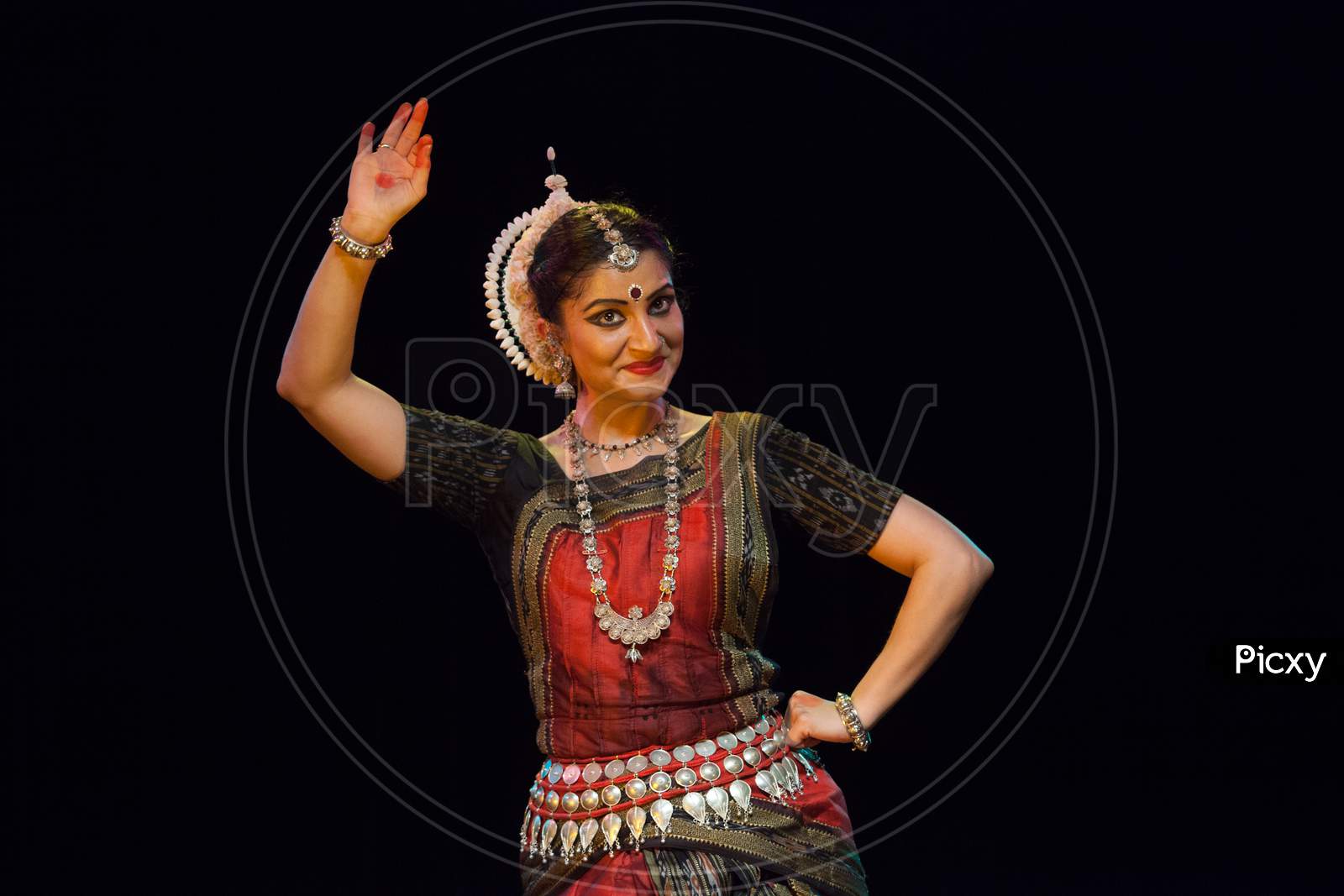 A highly talented junior Odissi dancer