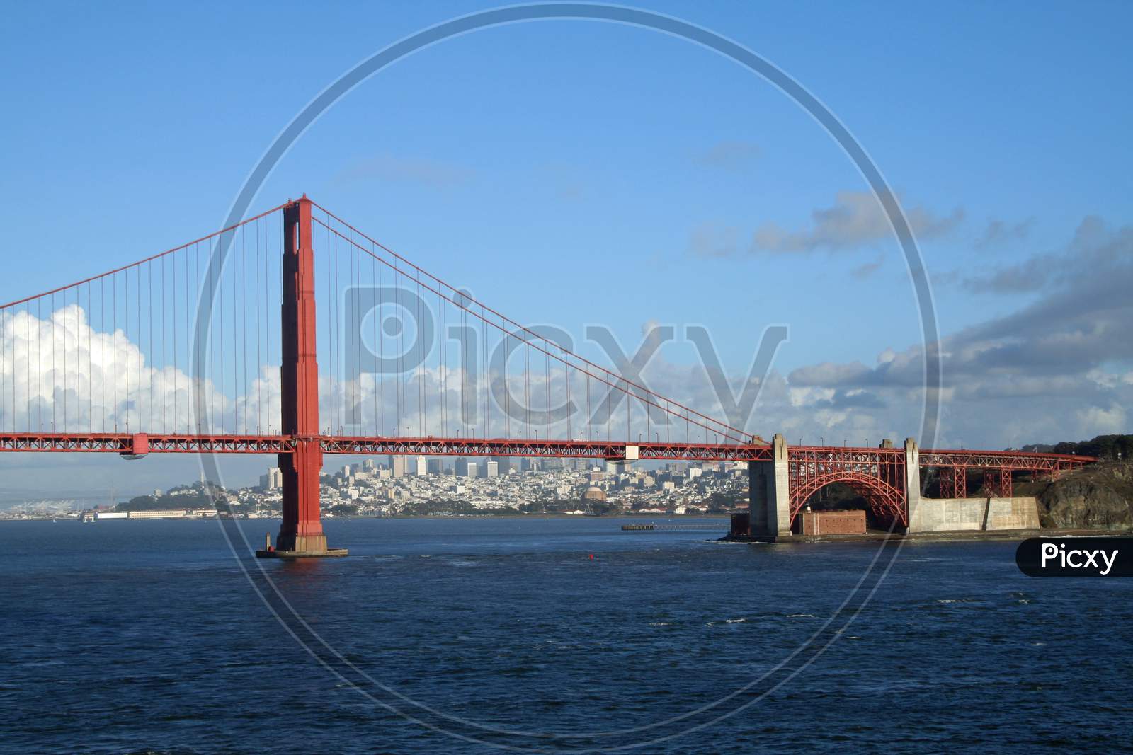 Golden Gate Bridge And San Francisco