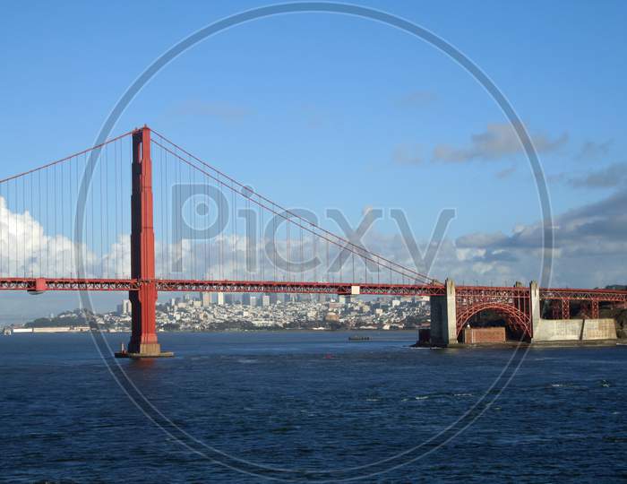 Golden Gate Bridge And San Francisco