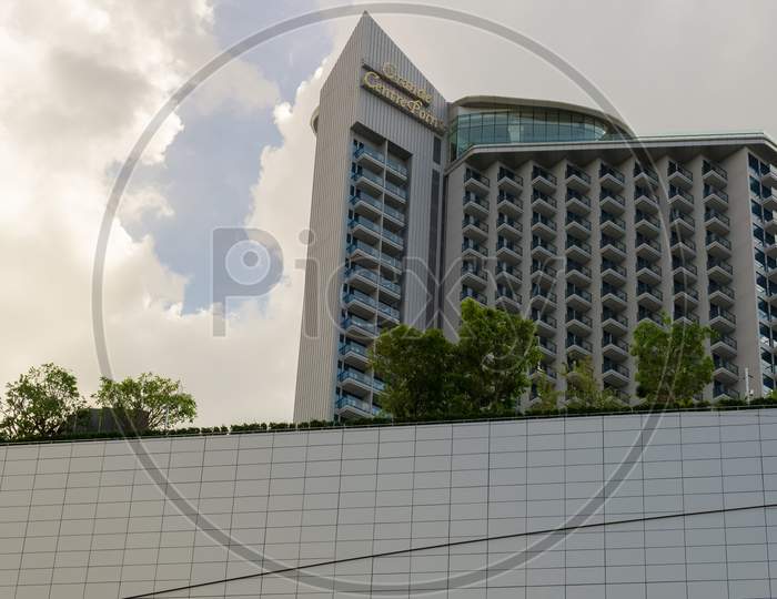 Pattaya,Thailand - October 12,2018: Grande Centre Point This New,Big Hotel Right Near The Shopping Mall Terminal 21 And It Has An Image Of Luxury.