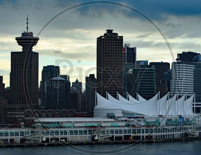 Canada Place And Downtown Vancouver