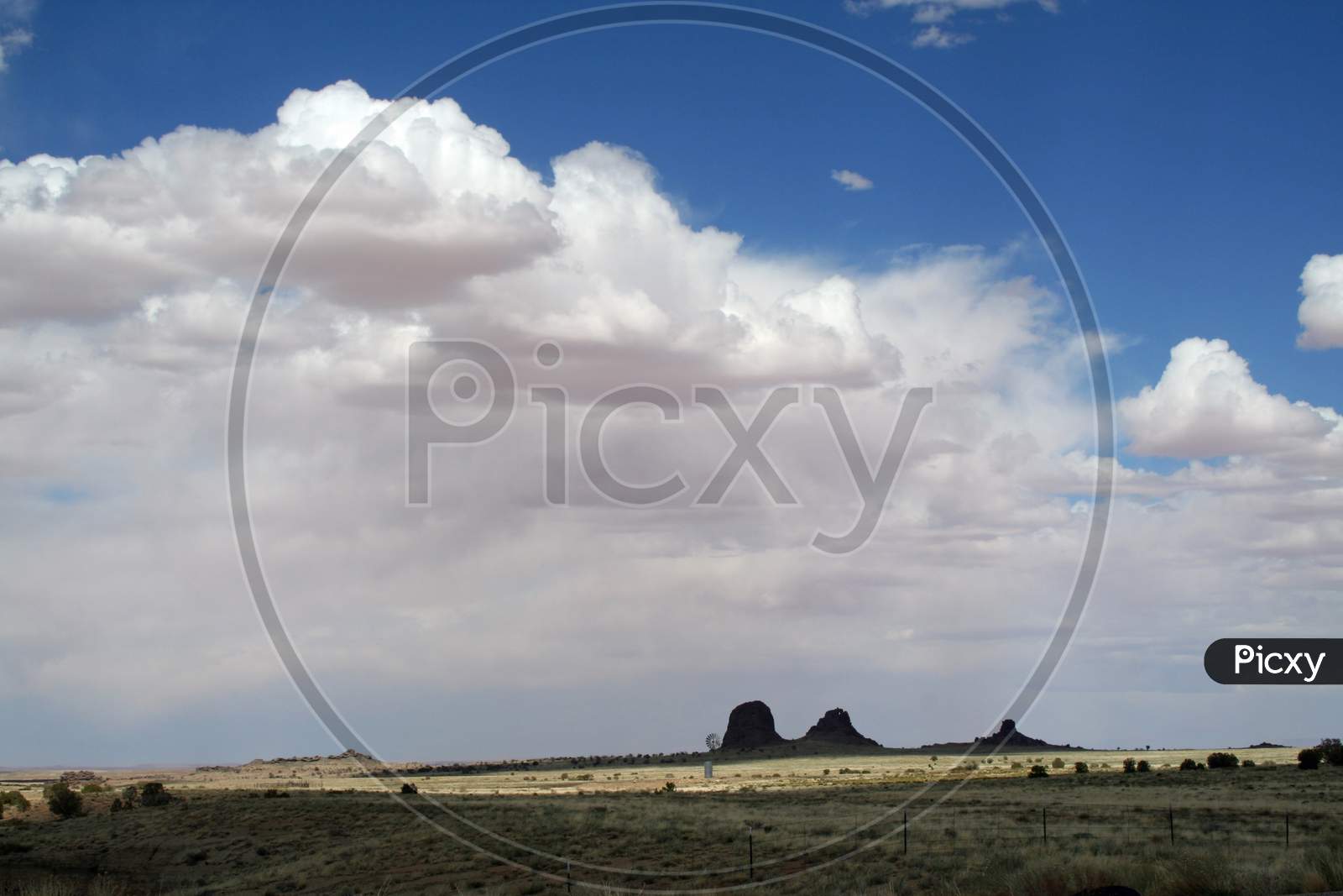 Clouds Over The Navajo Nation