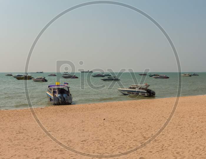 The Beach Of Pattaya In Thailand