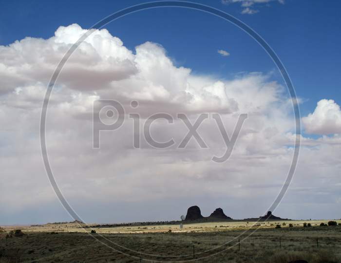 Clouds Over The Navajo Nation