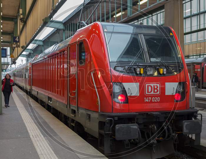Stuttgart,Germany - February 09,2018: Main Station
