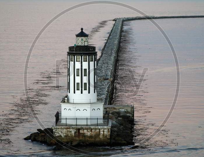 Angels Gate Lighthouse In The Morning