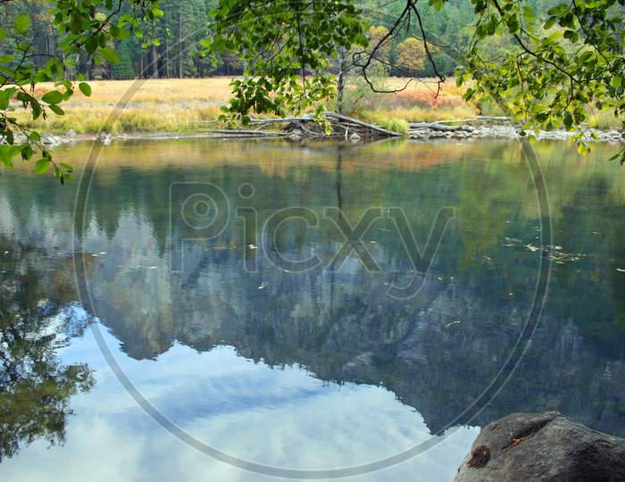 Reflection On The Merced River