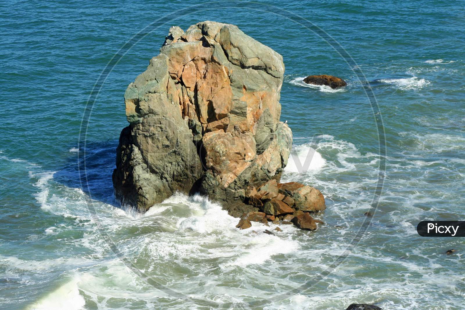 Rock In San Francisco Bay