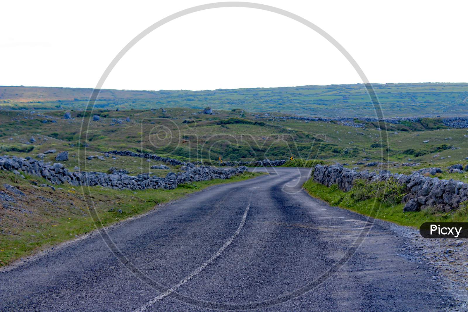 Highway Through The Burren (Ire 0376)