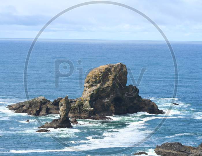 Rocks Off The Oregon Coast (Or 00562)