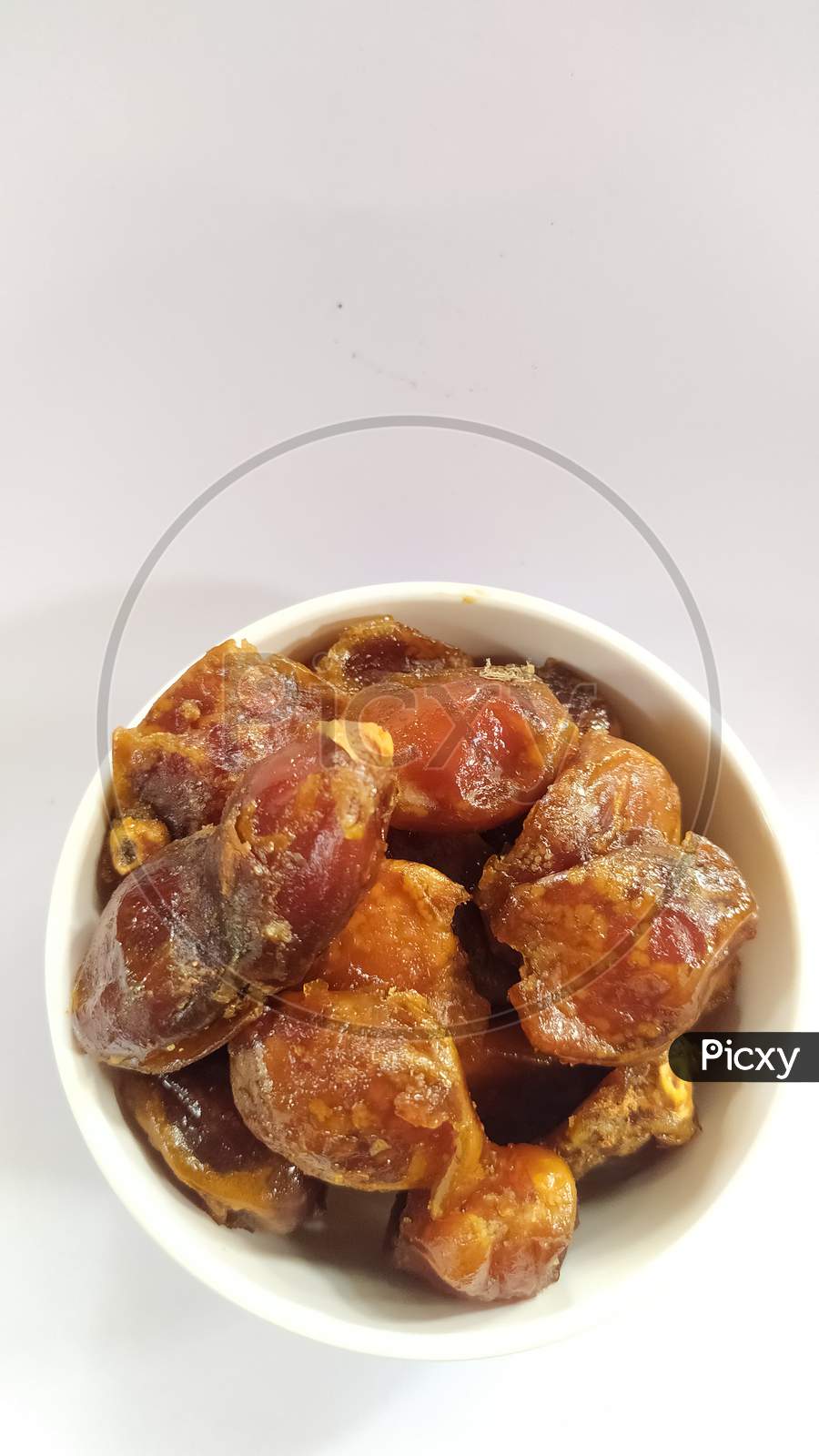 Dates in bowl