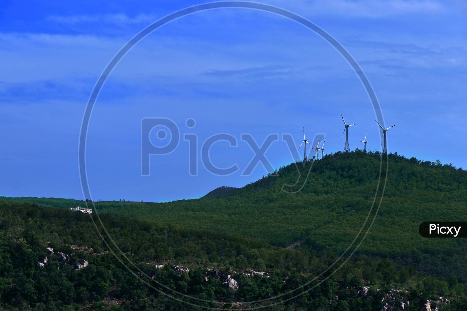 Wind miles on Tirupati Hills
