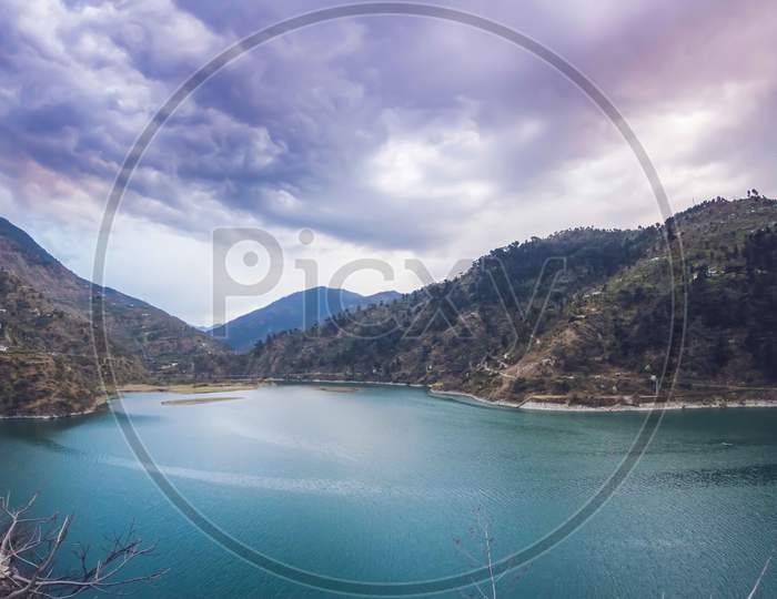 Sat Tal, Nainital India. This Beautiful Place Comprised Of 7 Lakes. The Most Important Is The Jade Green Garud Tal, Followed By The Olive Green Rama Tal, And Then The Sita Tal.