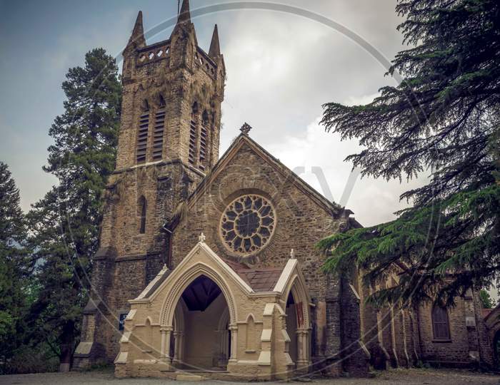 St. John'S Church, Nainital, Founded, A European Merchant, The Hilly Landscape Soon Became A Retreat For The British. It Has Traces Of The British Character