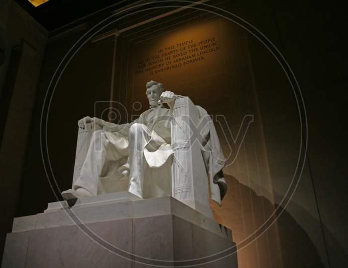 Lincoln Memorial At Night (Dc 0247)