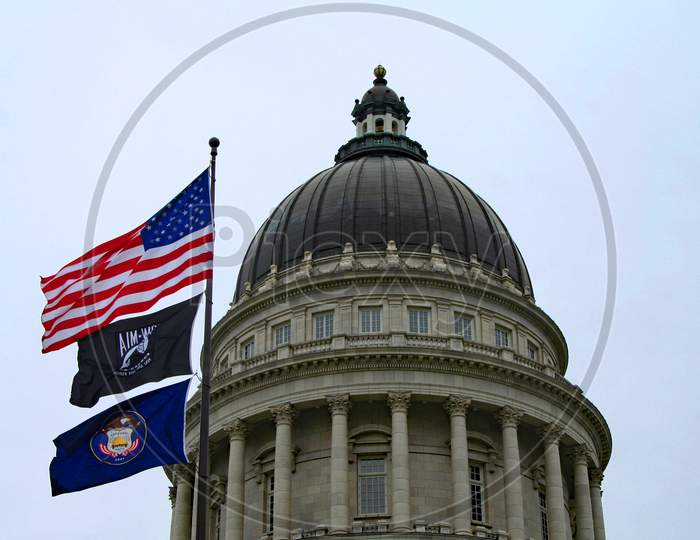 Utah State Capitol Dome (Ut 02587)