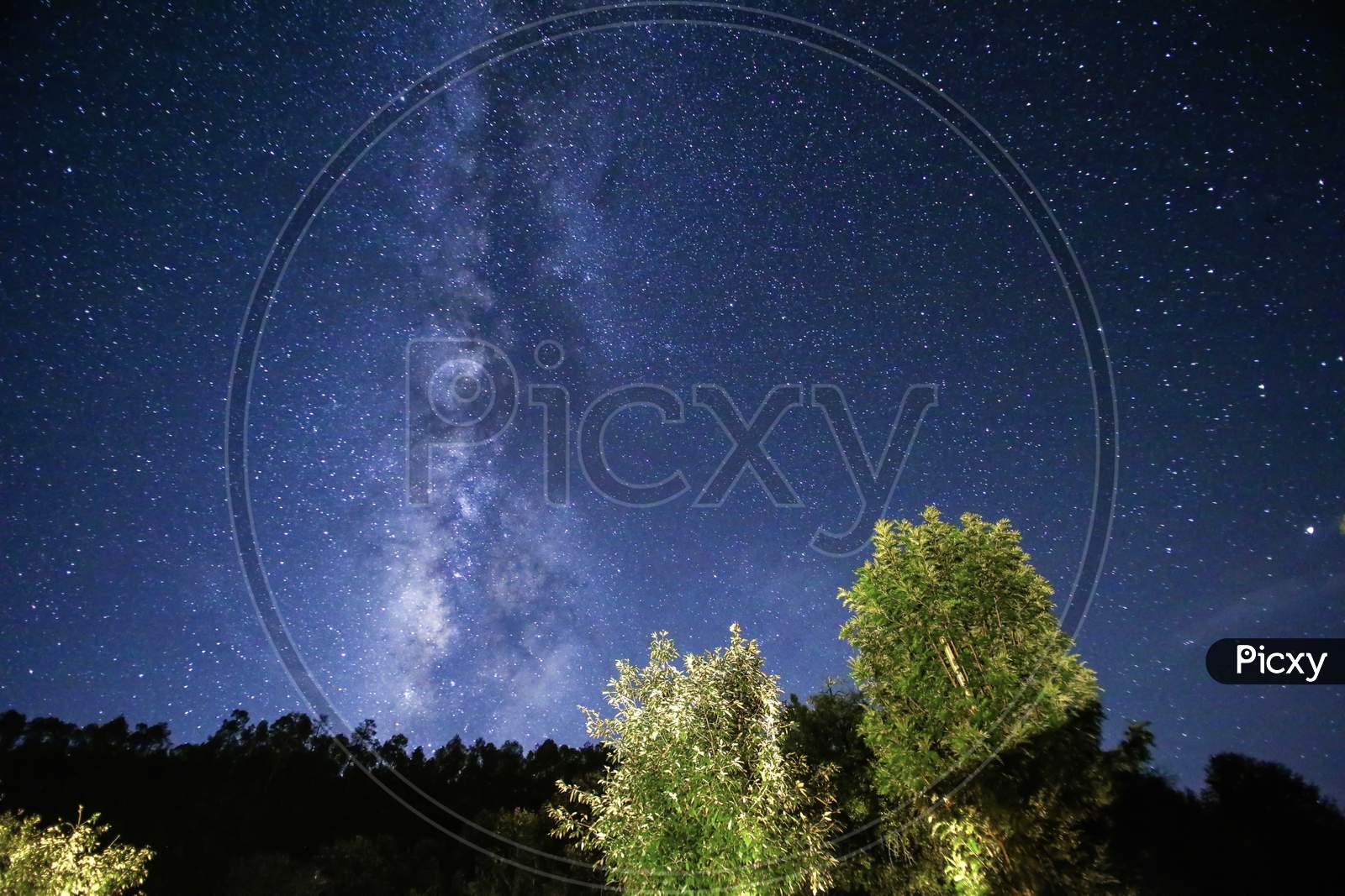 India Askot Sanctuary, Dharchula Night Sky