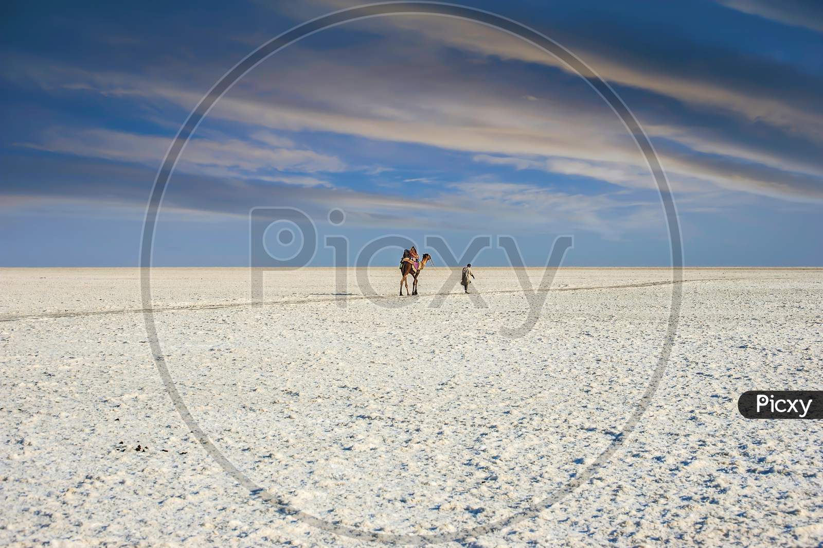 Centuries-Old Traditions Wrapped With Spectacular Nature Define The Kutch Region In Gujarat. Better Known As The Rann Of Kutch, It Is A Big Flooded Grasslands Zone In India.