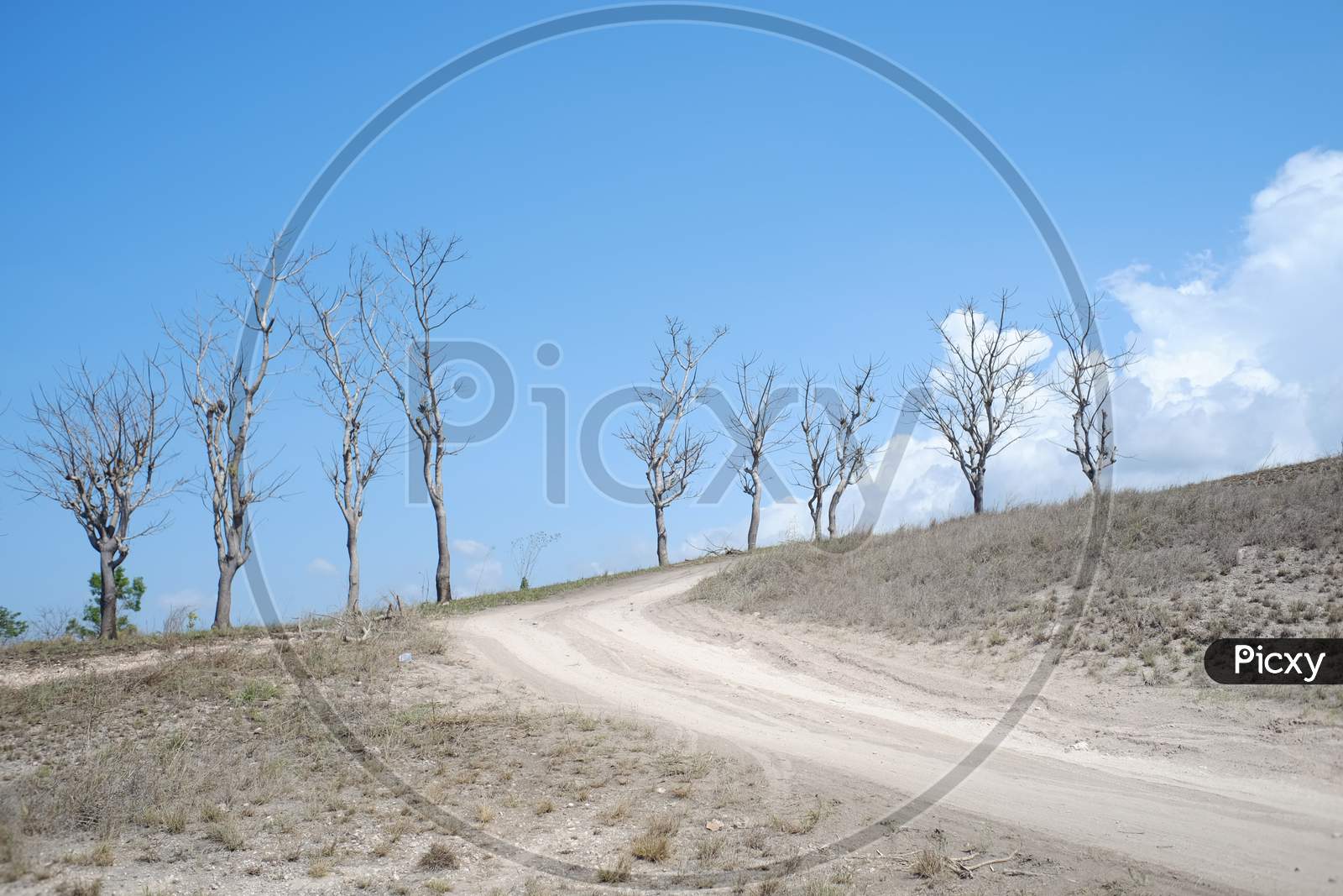 A view of Lolomogho Loura hill area crossing Sumba Barat Daya border with West Sumba
