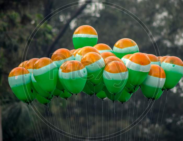 Indian Flag color Balloons