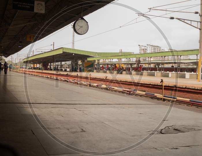 Bengaluru, India - June 03,2019 : Less Number Of Poeple At Bangalore Railway Station During Morning Time.