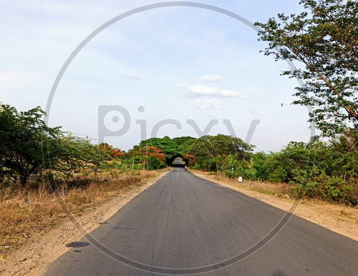 Way To Kothakota Rural Telangana Roads