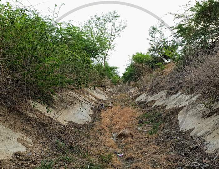Shankara Samudram Left Main Canal Rajeev Bhima Lift Irrigation Scheme 2 at Addakal Mahabubnagar Telangana