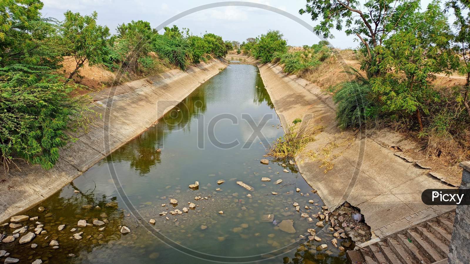 Ramanpadu Reservoir Left Main Canal Rajeev Bhima Lift Irrigation Scheme 2