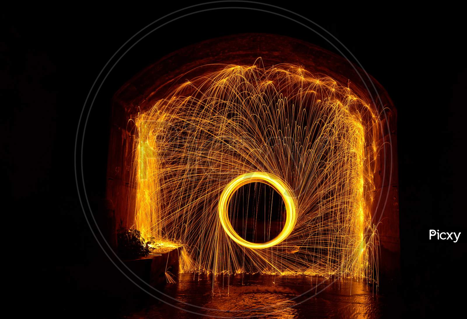 Wire Steel Wool Photography