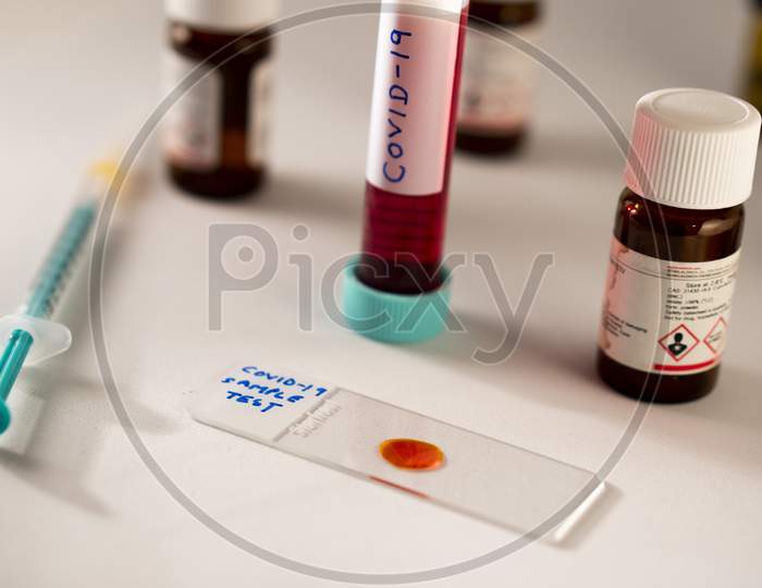 covid-19 blood sample