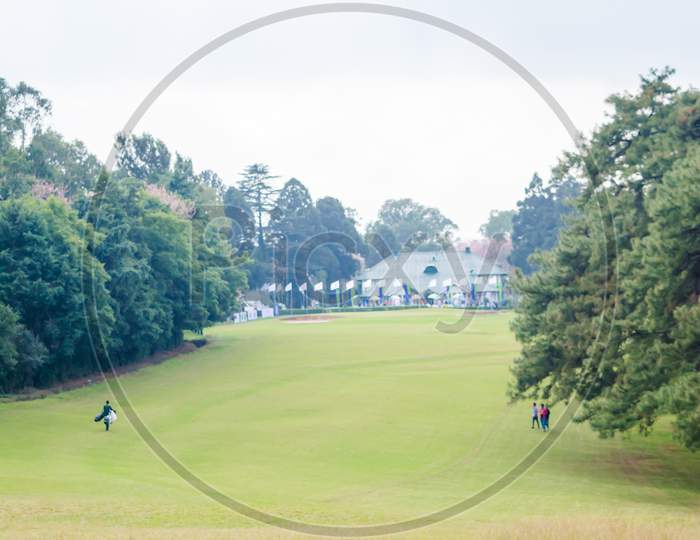 Famous 18 Hole Shillong Golf Course, situated in the East Khasi Hills district in Meghalaya, oldest natural golf course