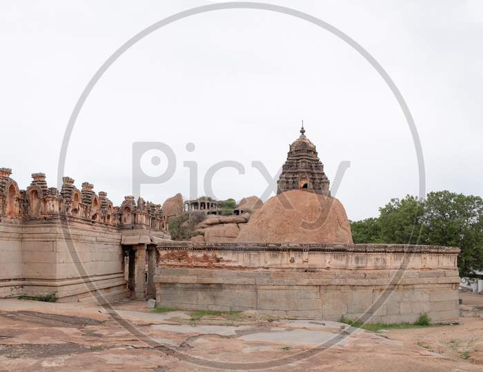 Panorama of a Temple in Karnataka
