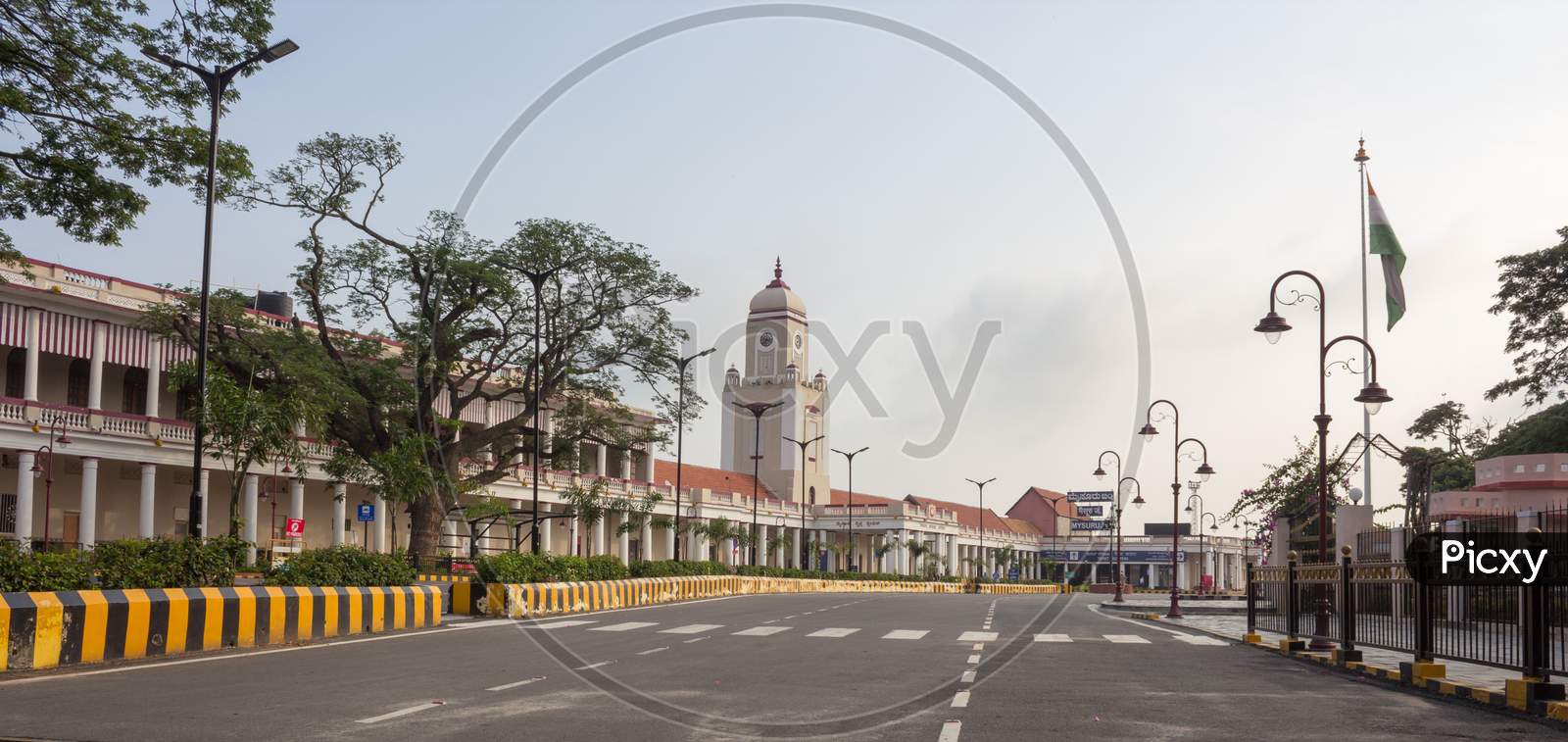 Mysore Railway Station during Covid19 lock down