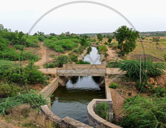 Ramanpad Reservoir Left Main Canal Rajeev Bhima Lift Irrigation Scheme 2