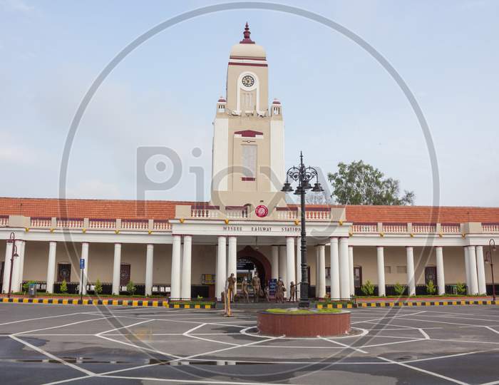 Mysore Railway Station front view