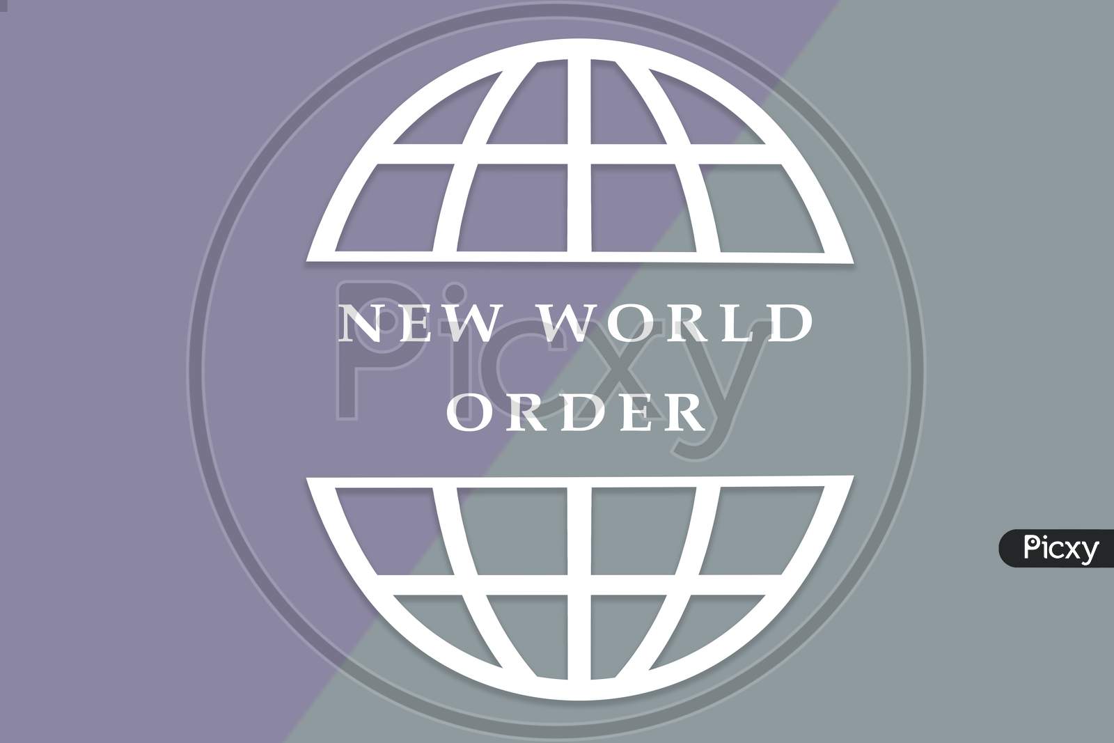 Concept Of New World Order In Geopolitics After Covid-19 Or Coronavirus Outbreak.