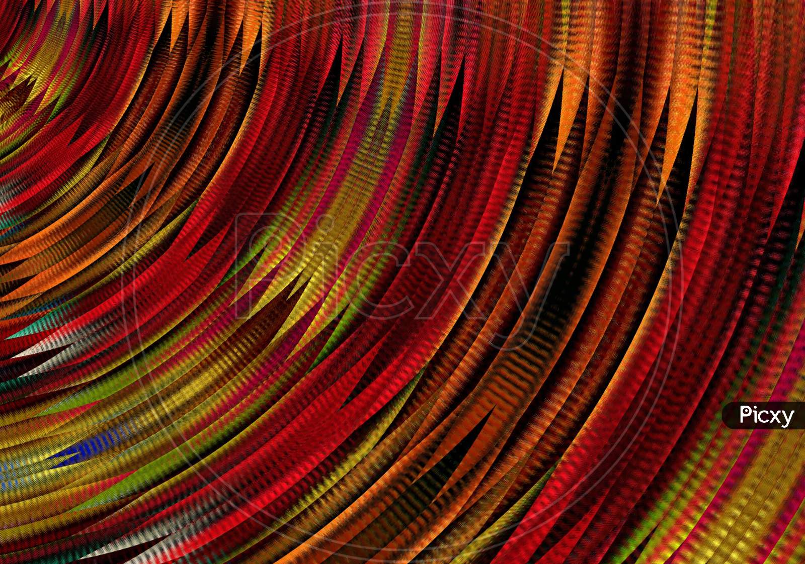 Abstract Colors Illustration Background Useful For Texture, Wallpaper, Decorative, Design, Art