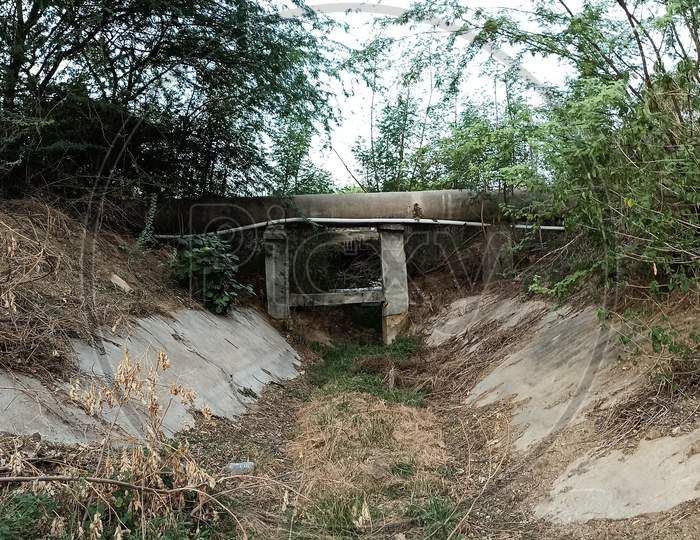 Shankara Samudram Left Main Canal Rajeev Bhima Lift Irrigation Scheme 2 at Addakal Mahabubnagar Telangana