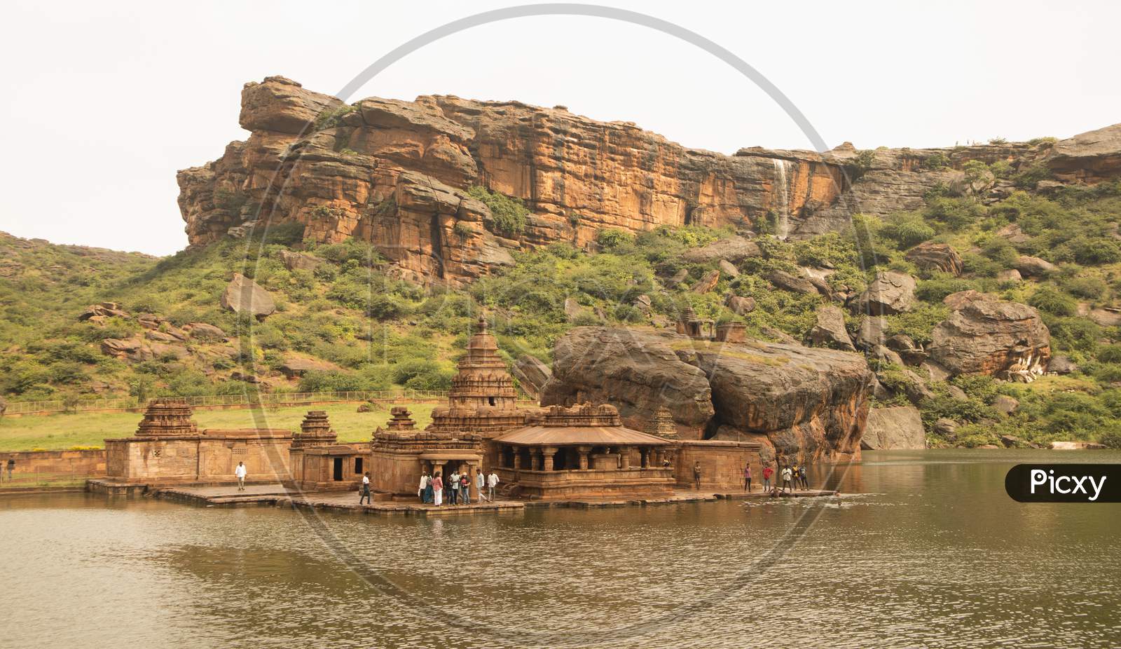 Badami Cave temples in Karnataka