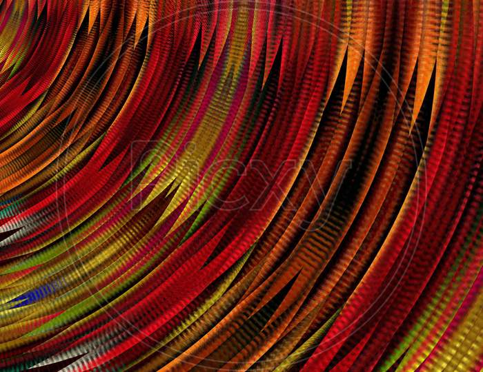 Abstract Colors Illustration Background Useful For Texture, Wallpaper, Decorative, Design, Art