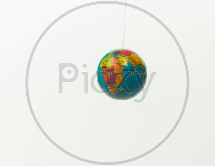 World Globe isolated with White Background