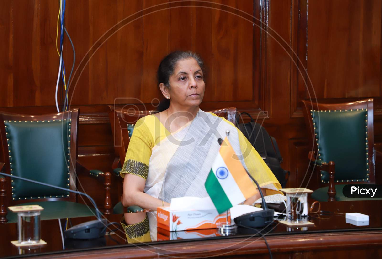Nirmala Sitharaman, Finance Minister of India.