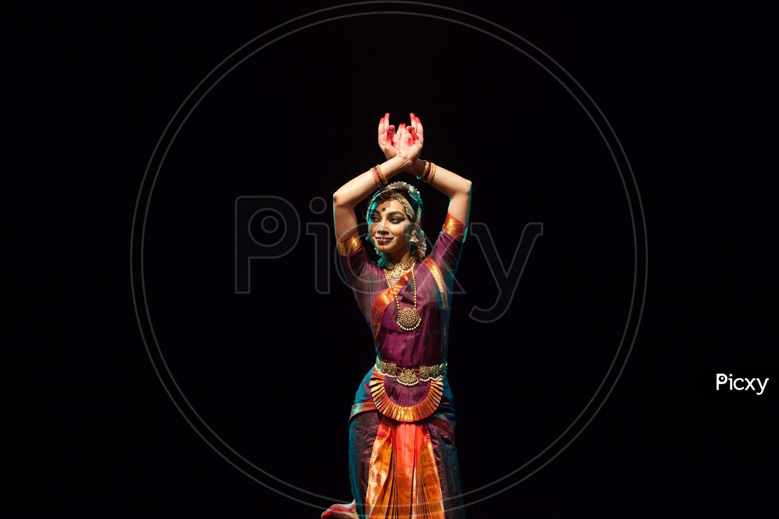 Young  female artist on December 6,2018 at Sevasadan hall in Bengaluru,India