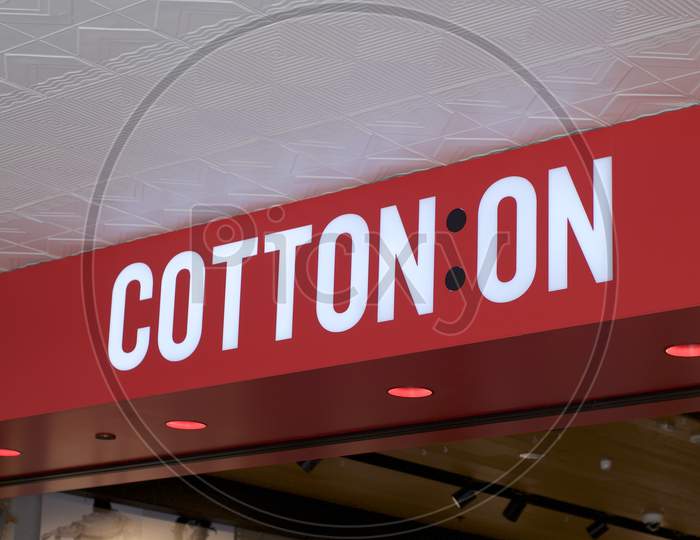 Cotton On Store Sign In Brisbane