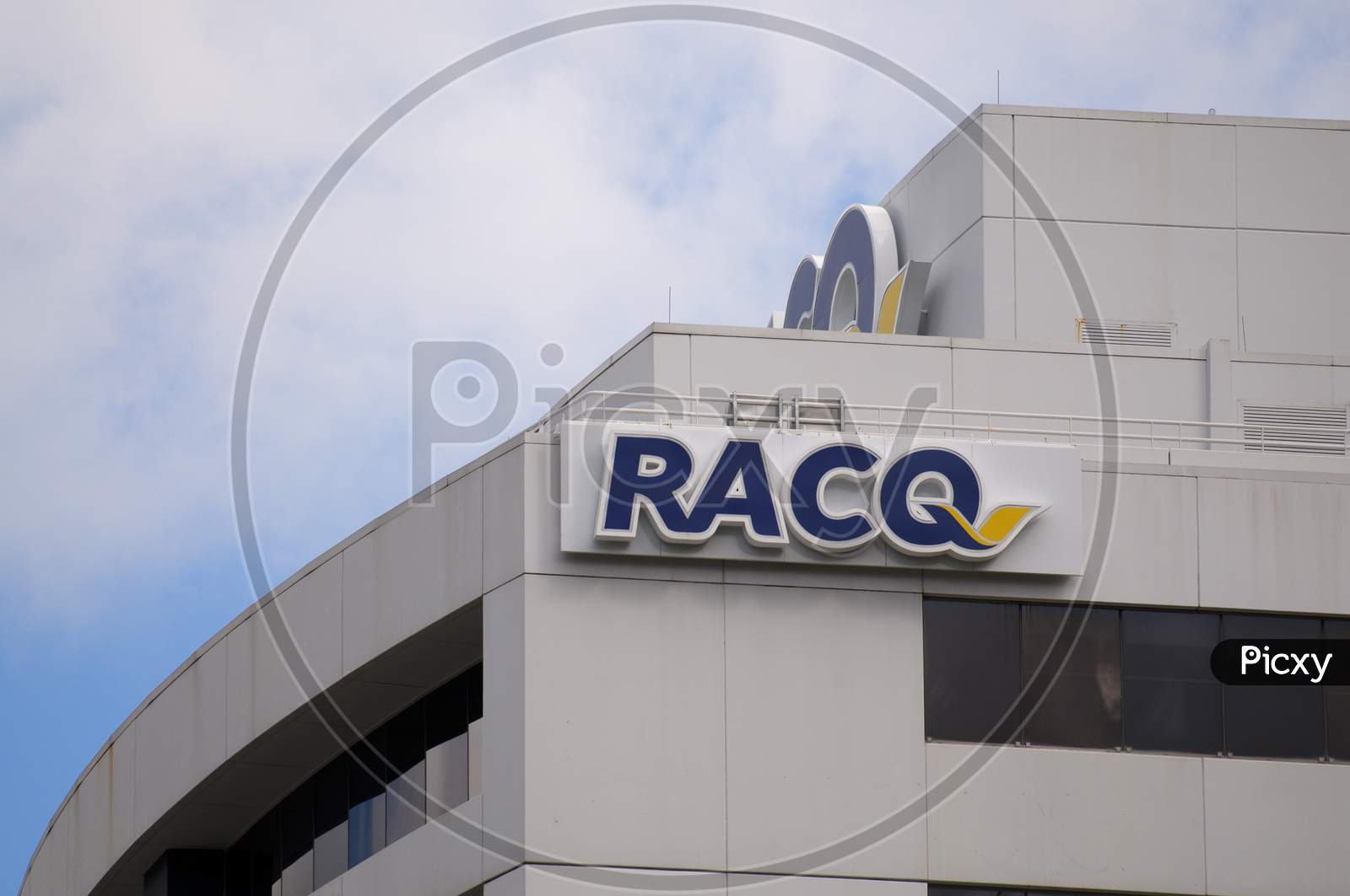Racq Logo Hanging In Brisbane
