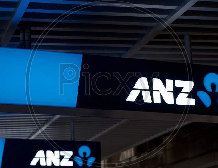 Illuminated Anz Bank Signs
