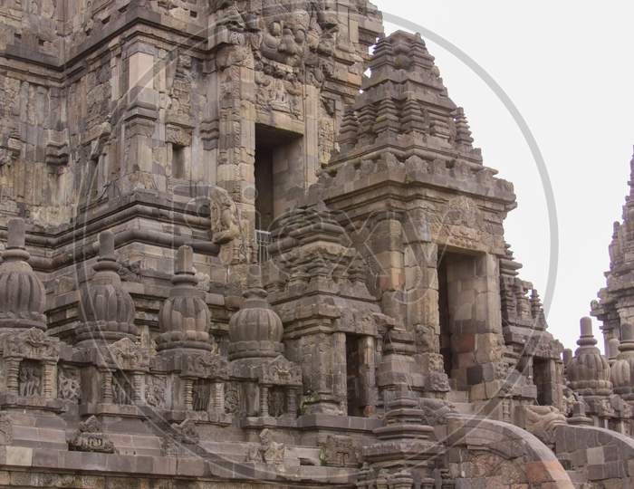 Entrance Into Tower At Prambanan Hindu Temple