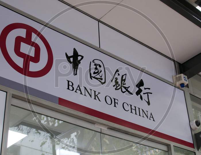 Bank Of China Sign