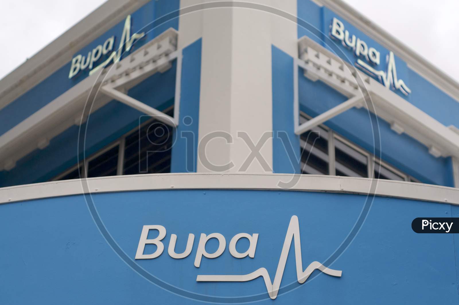 Bupa Insurance Logo Close Up