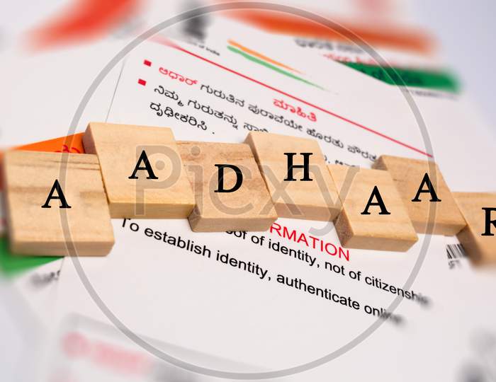 Aadhaar Card Which Is Issued By Government Of India As An Identity Card,